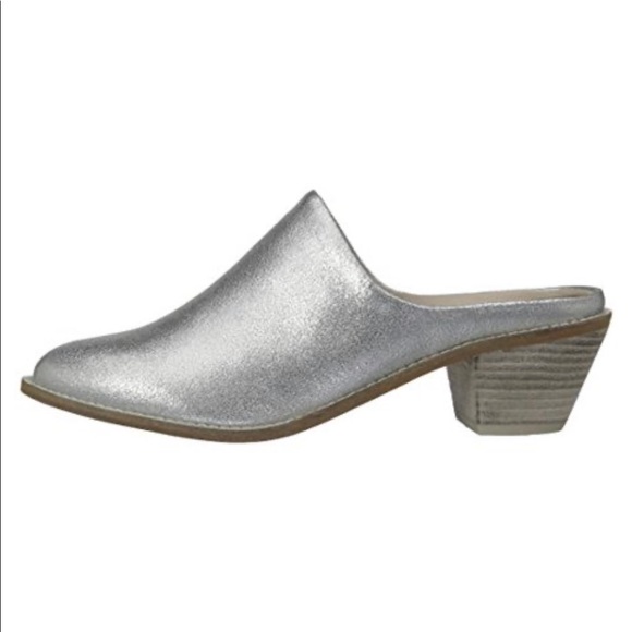 Kelsi Dagger Brooklyn silver Kerley mules 🤍 - Picture 16 of 16